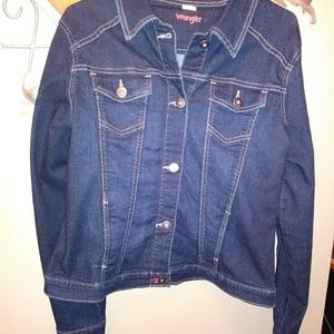 wrangler purple denim jacket